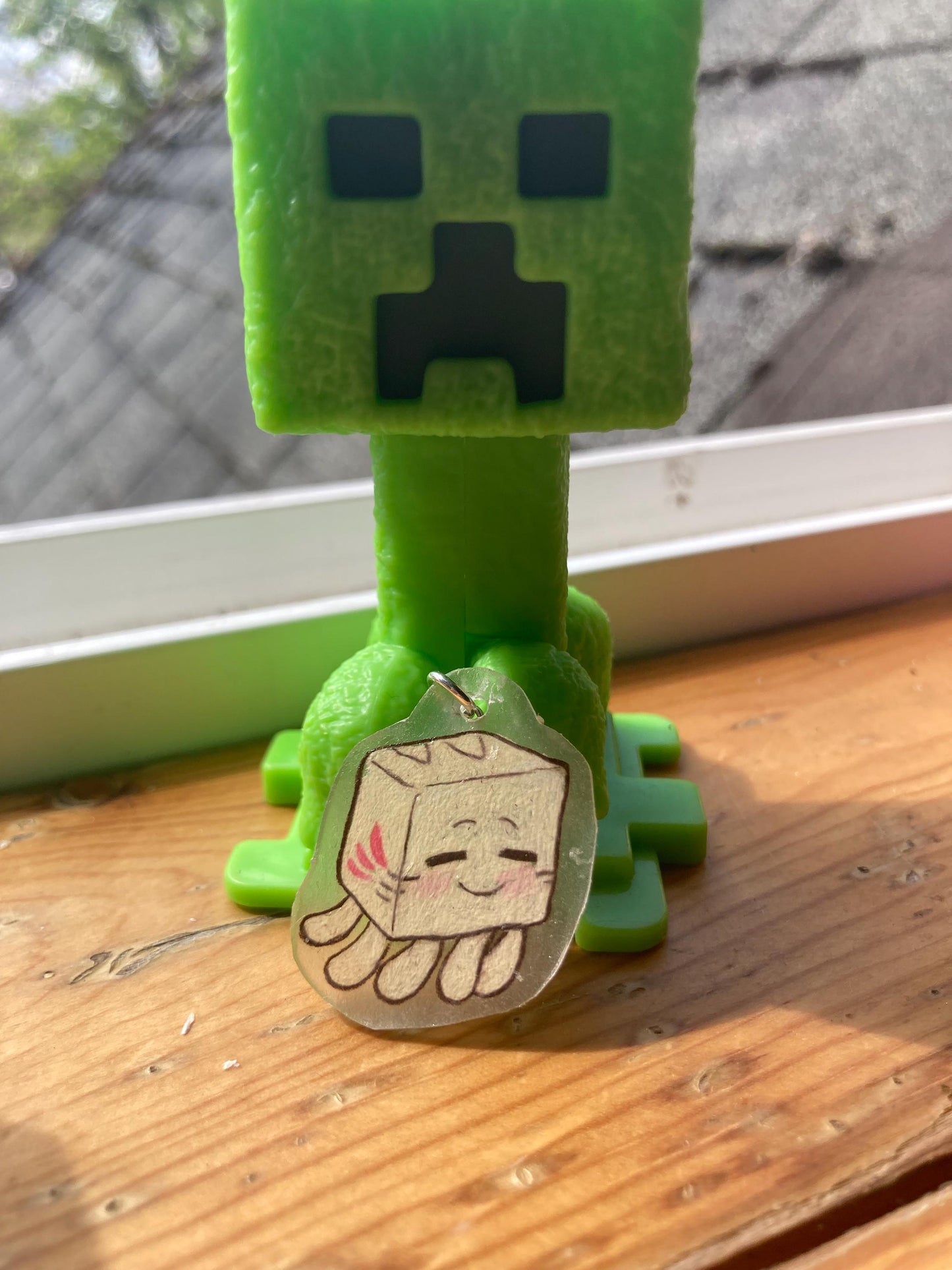 Minecraft Ghastling Earrings | Gamer dangle jewelry